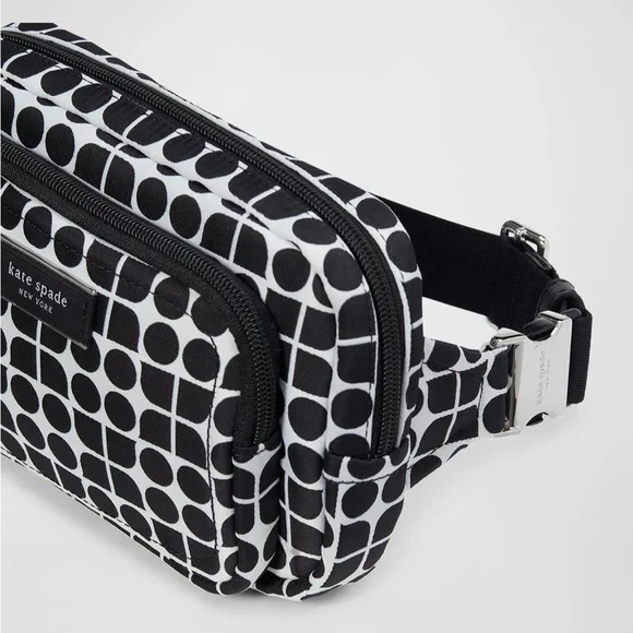 kate spade NWT! $228 MSRP Noel Jacquard Printed Belt Bag